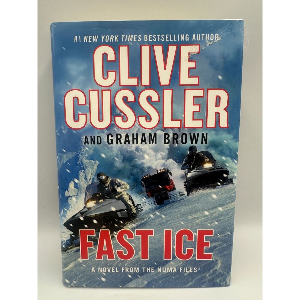 Fast Ice Clive Cussler & Graham Brown 2021 Hardcover Adventure Series Pre-Owned
